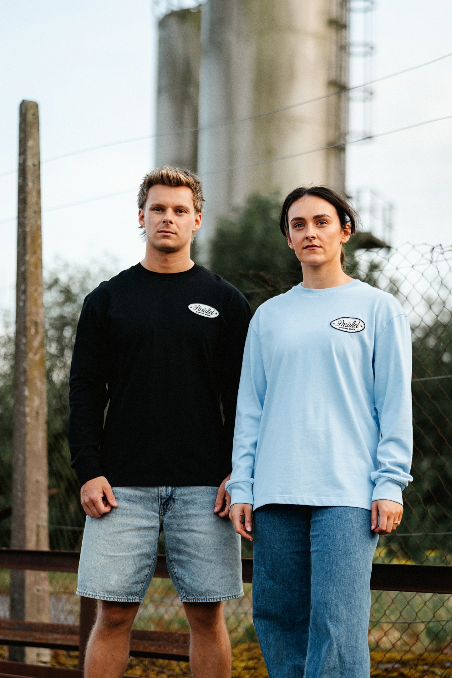 Sporting Goods Long Sleeve T - Light Blue