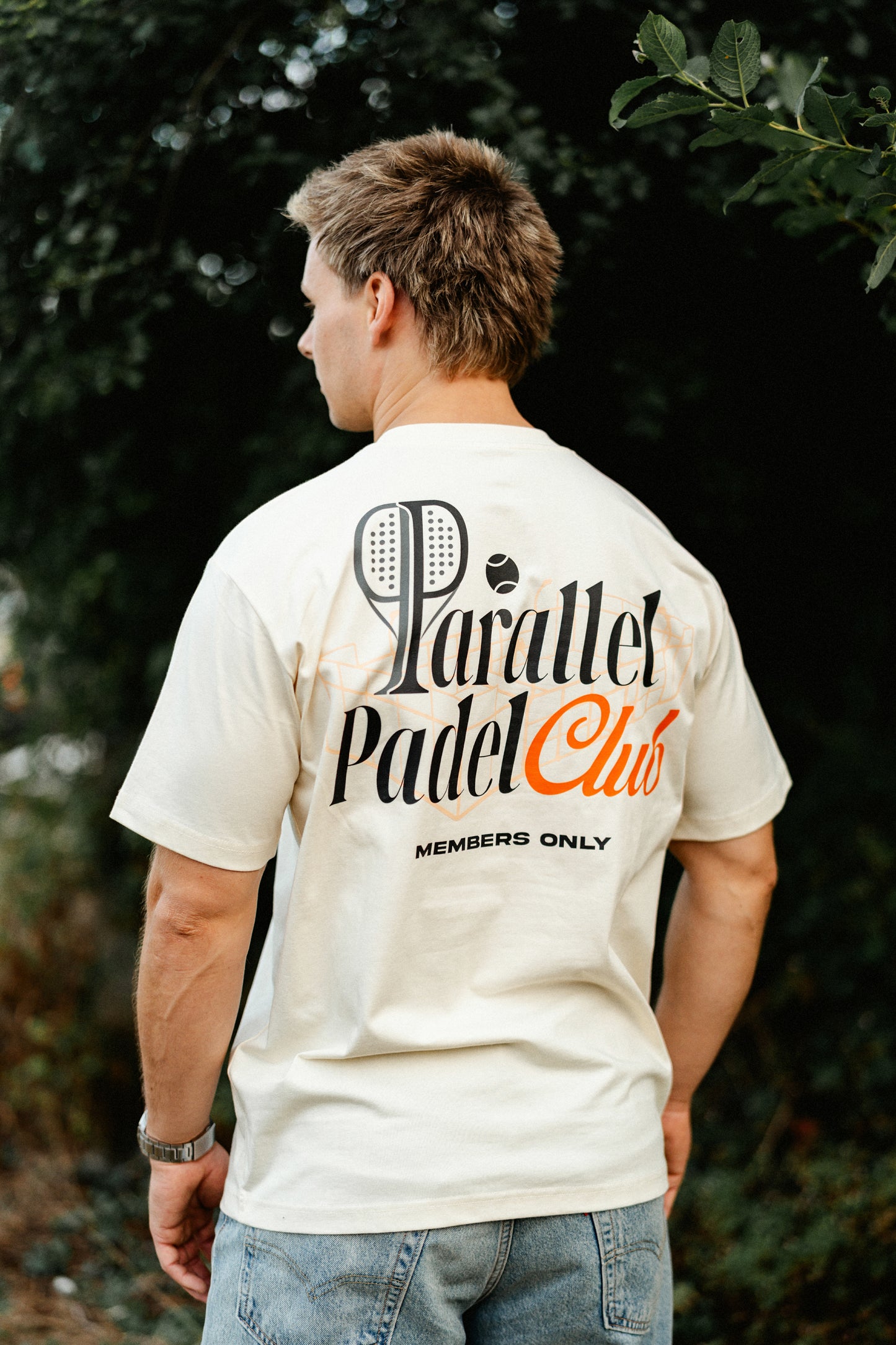 Padel Members Club T - Cream
