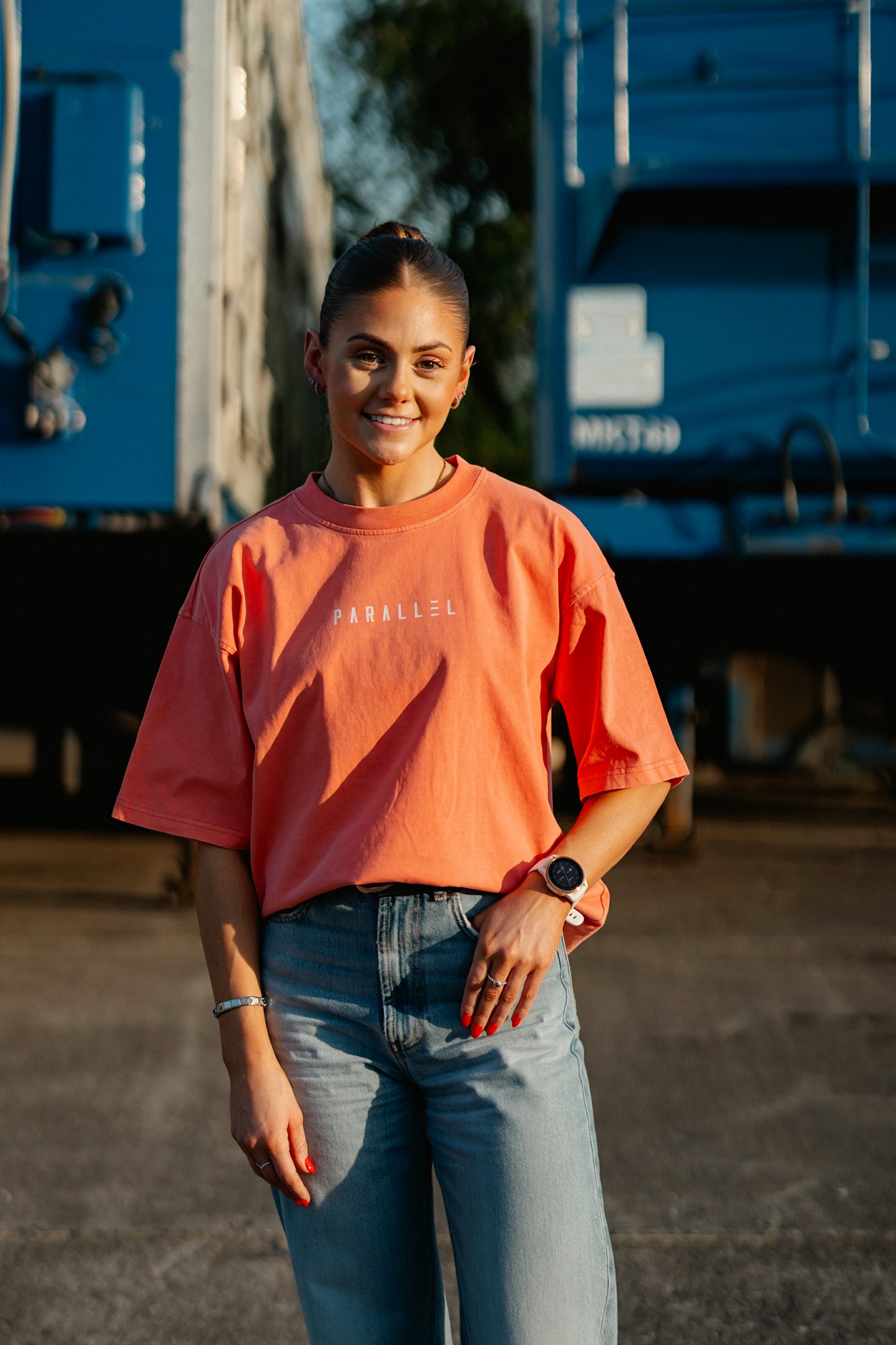 Oversized Acid Wash T-Shirt
