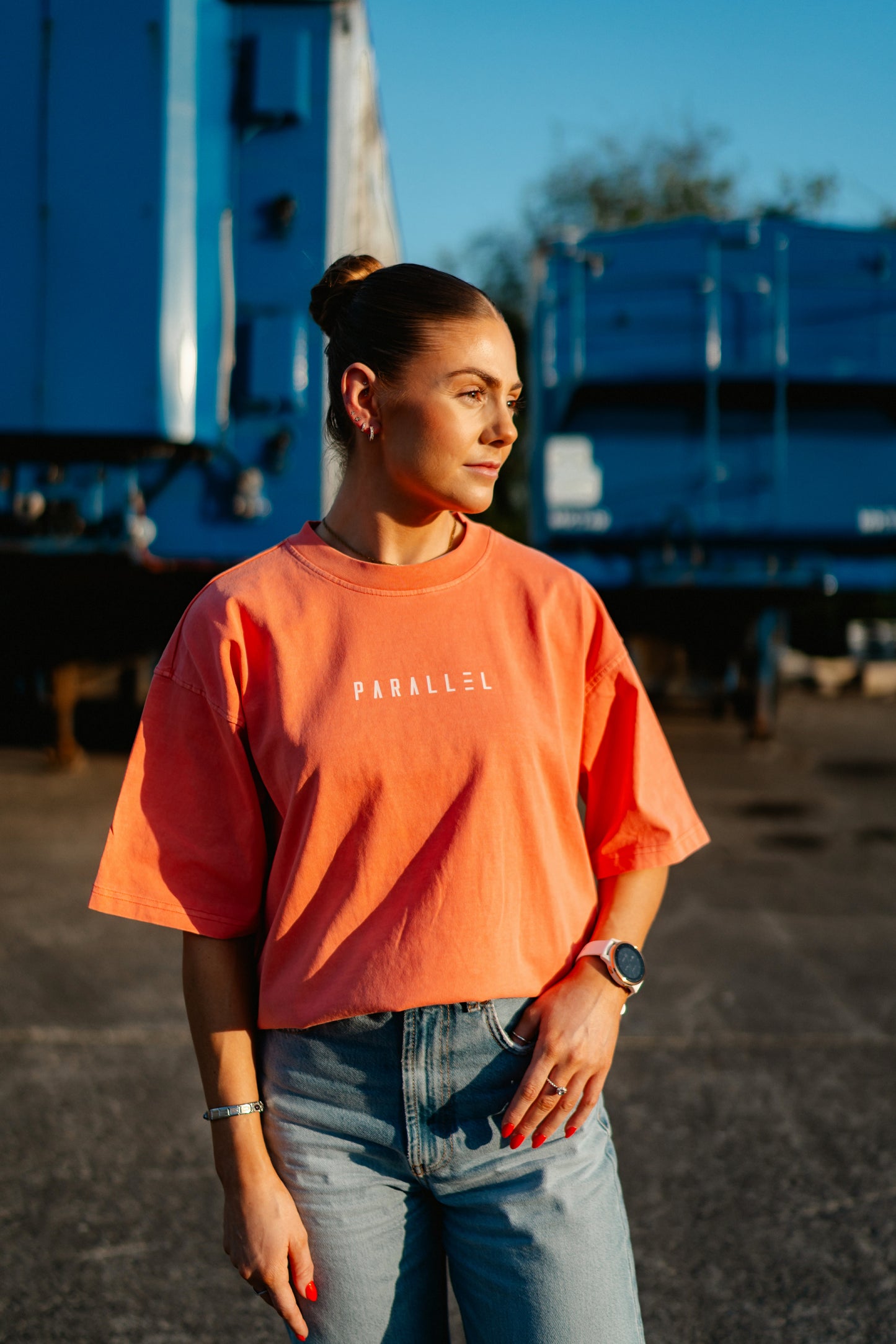 Oversized Acid Wash T-Shirt