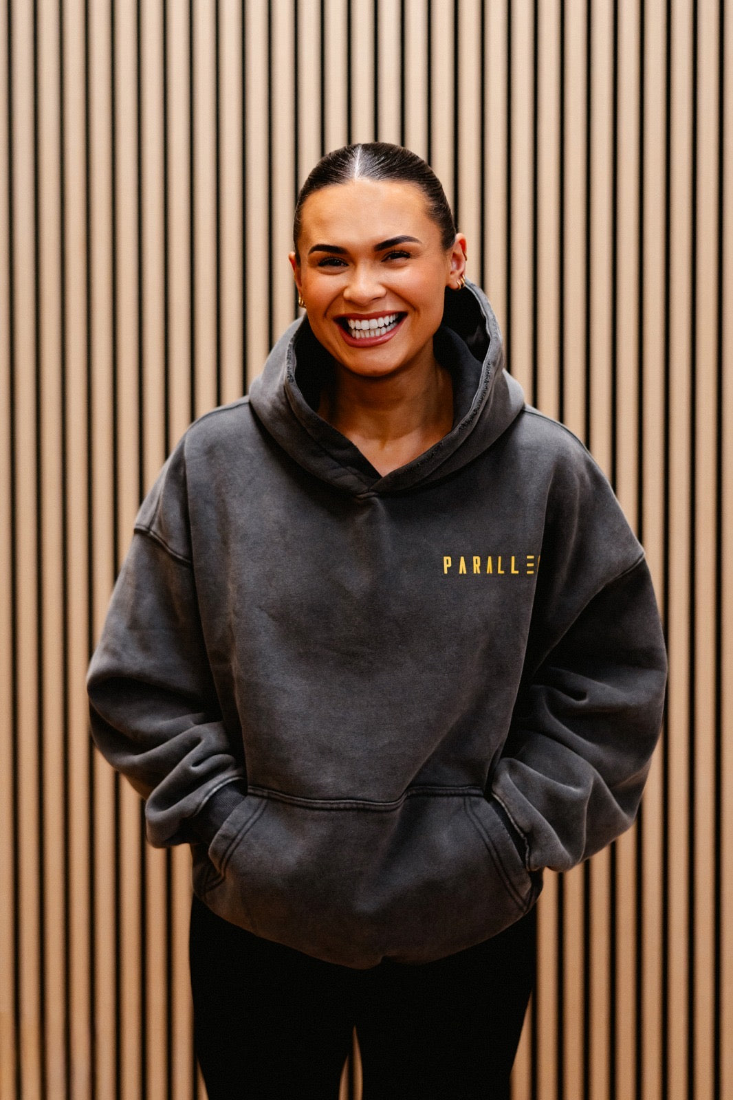 Pewter Boxy Hoodie