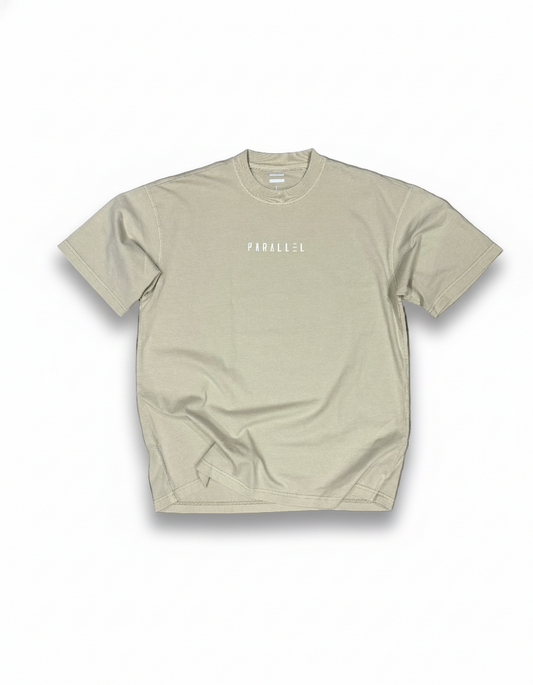 Off White Oversized Acid Wash T-Shirt