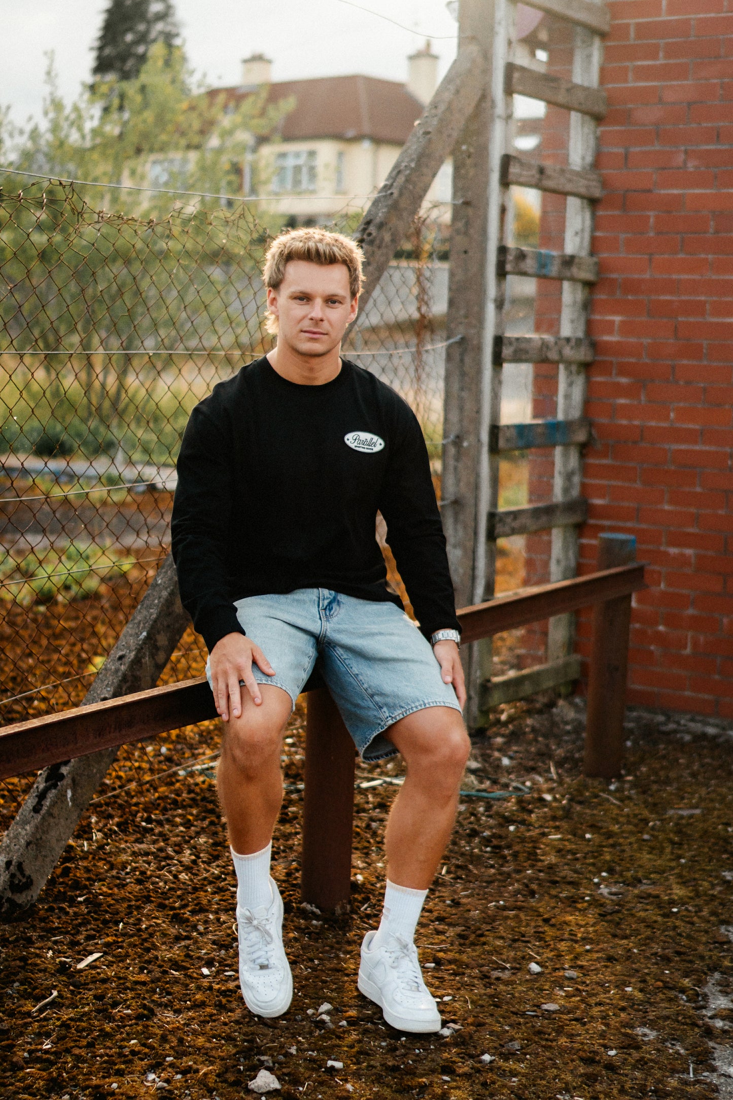 Sporting Goods Long Sleave T - Black