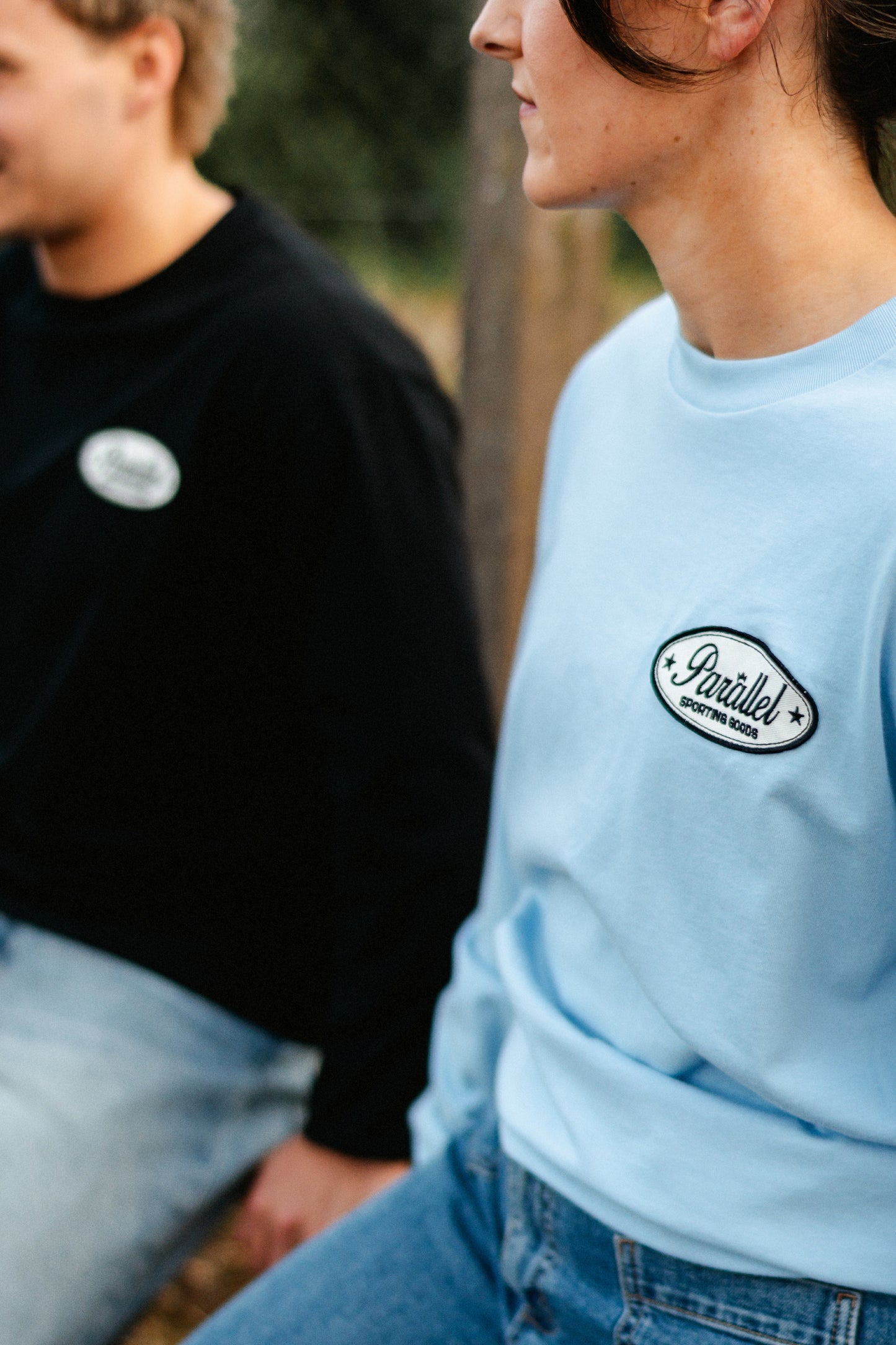 Sporting Goods Long Sleeve T - Light Blue
