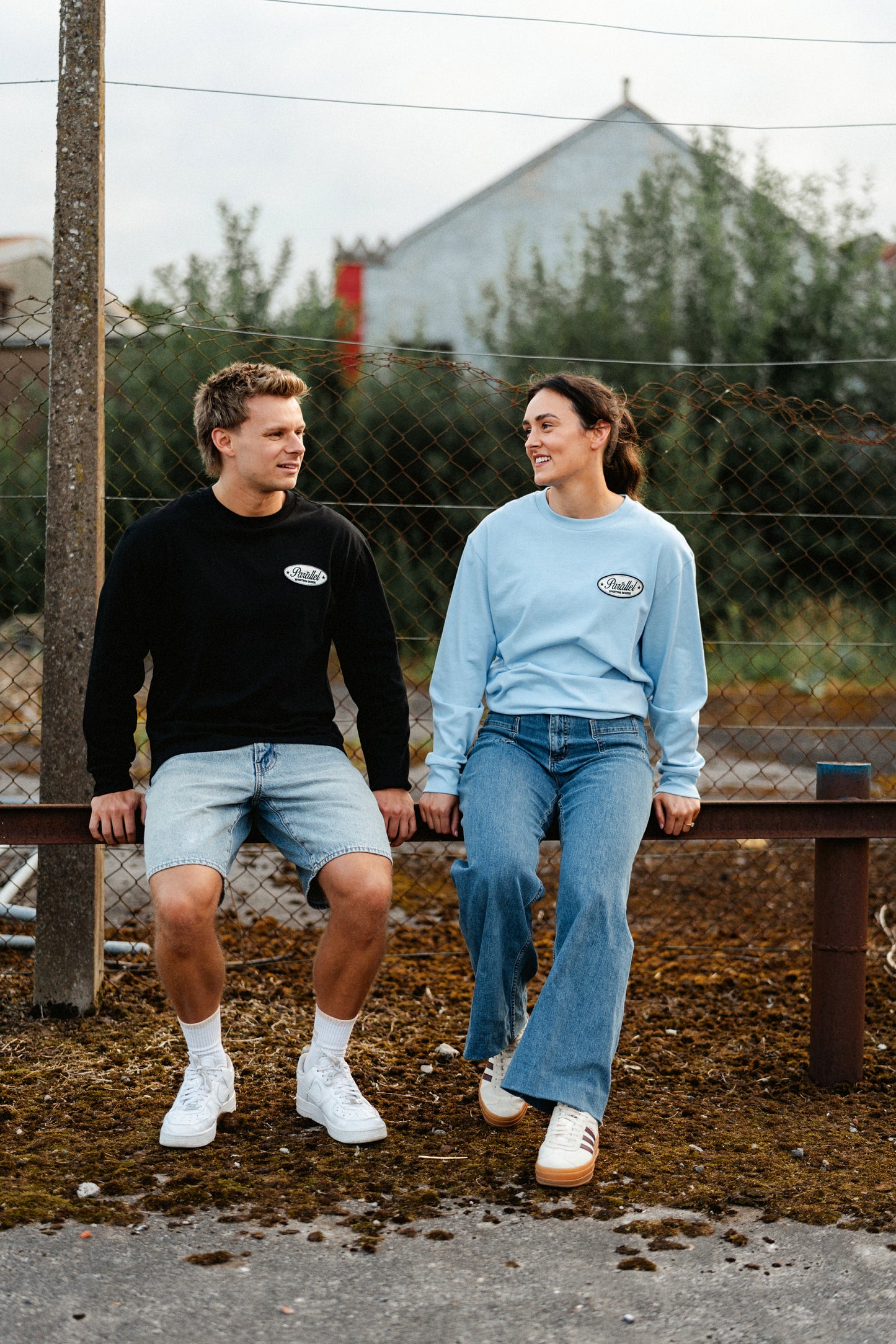 Sporting Goods Long Sleeve T - Light Blue