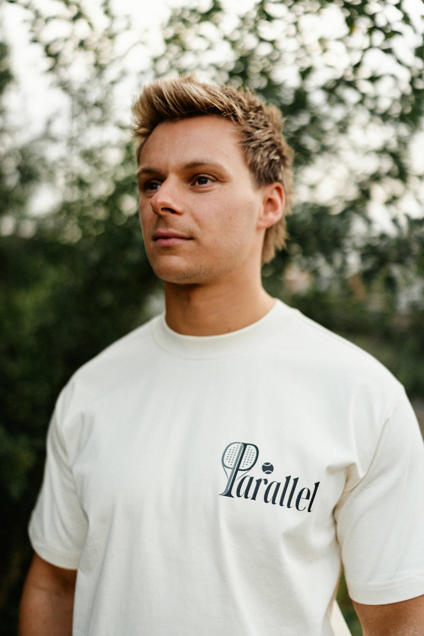 Padel Members Club T - Cream