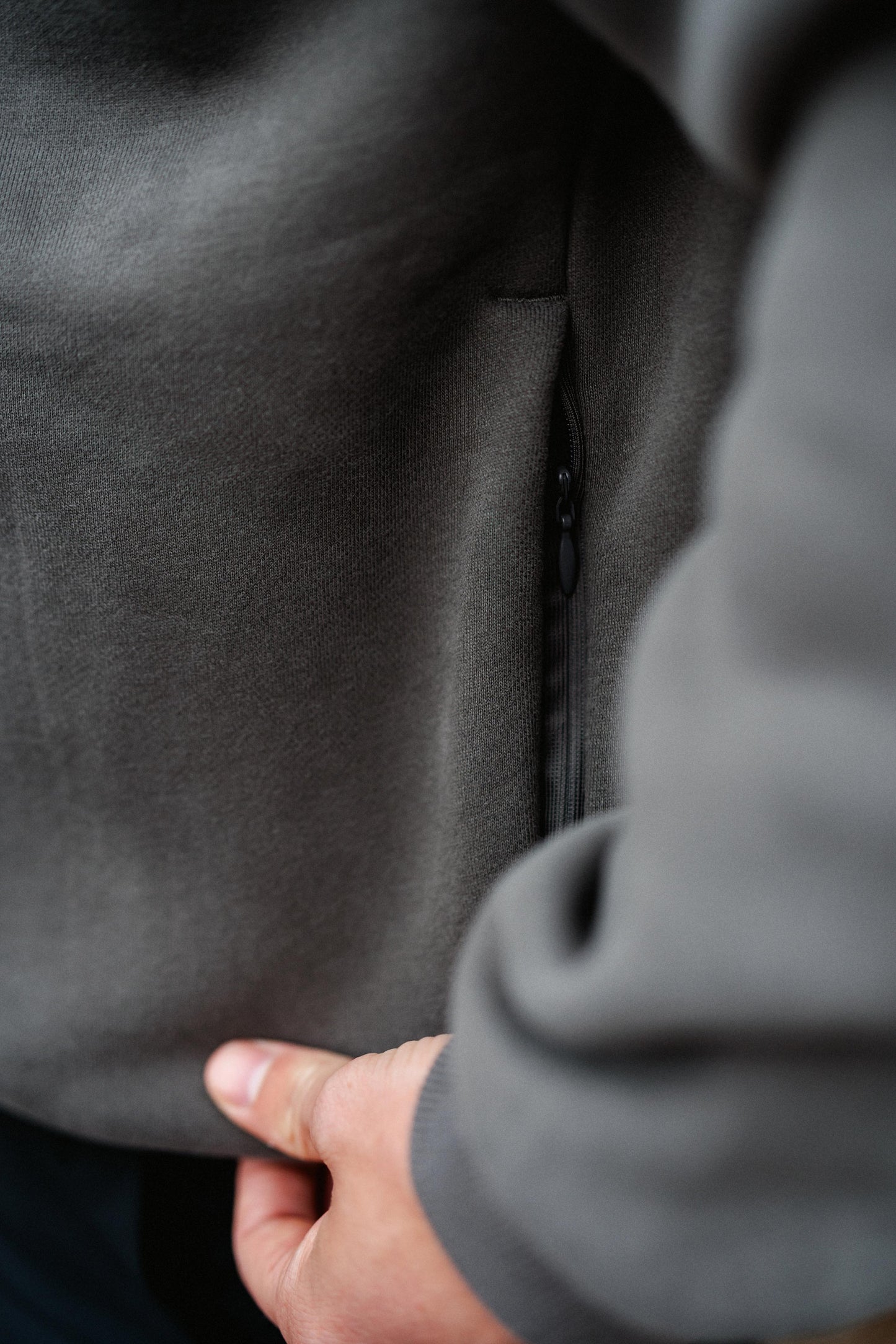 Branded Hoodie - Grey