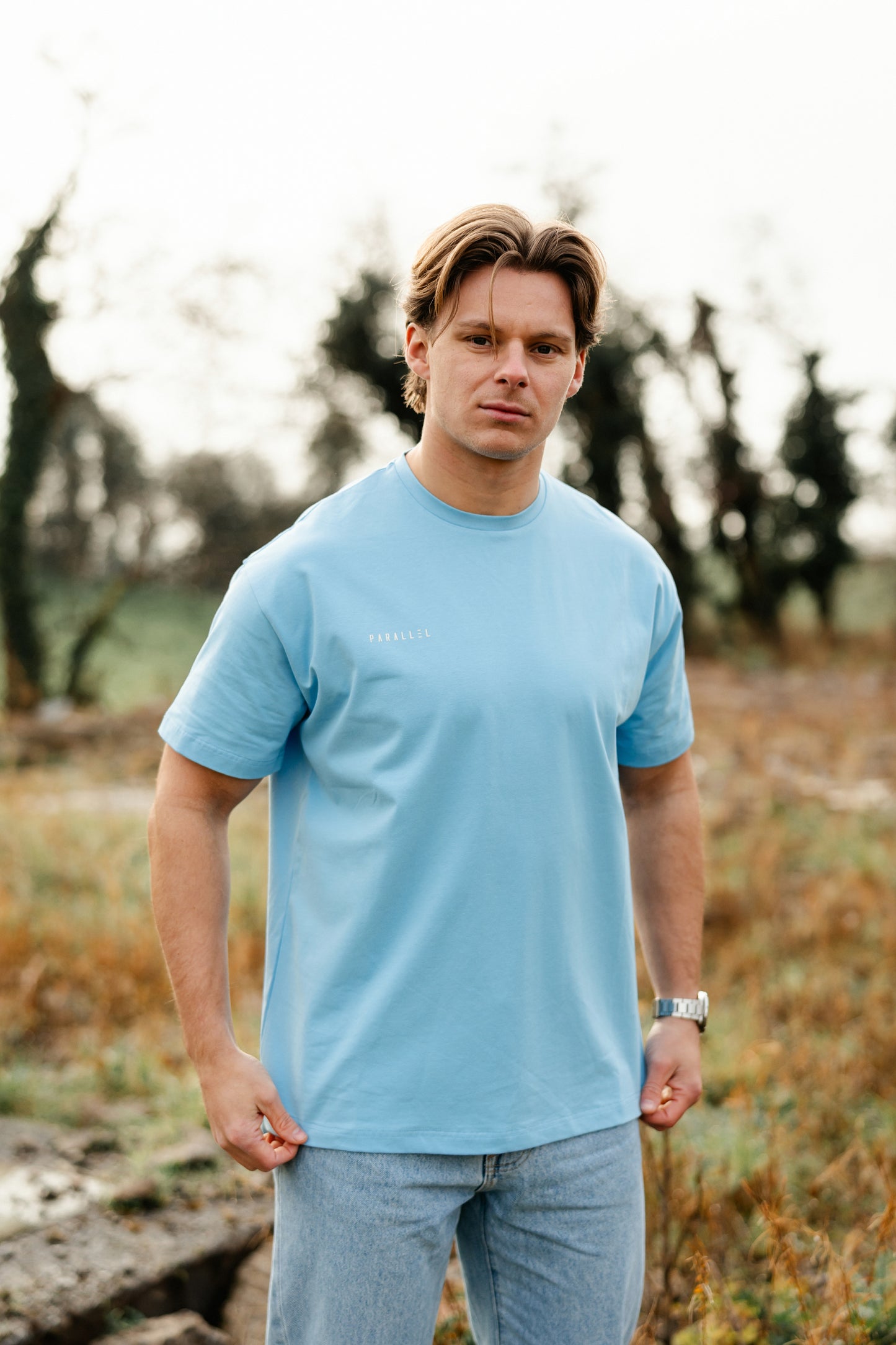 Parallel Club T-Shirt - Blue