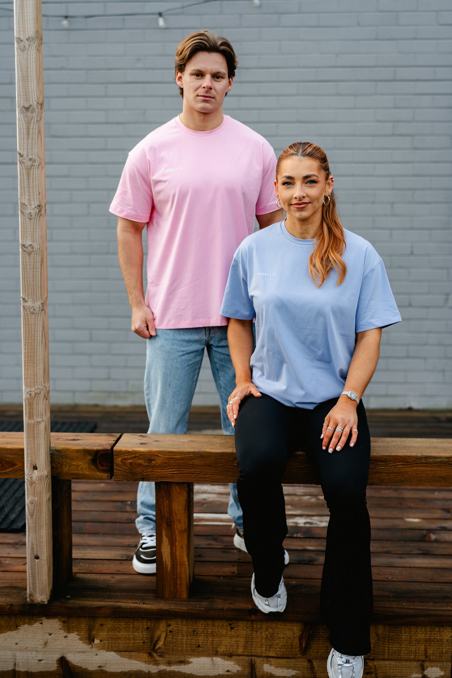 Parallel Club T-Shirt - Pink