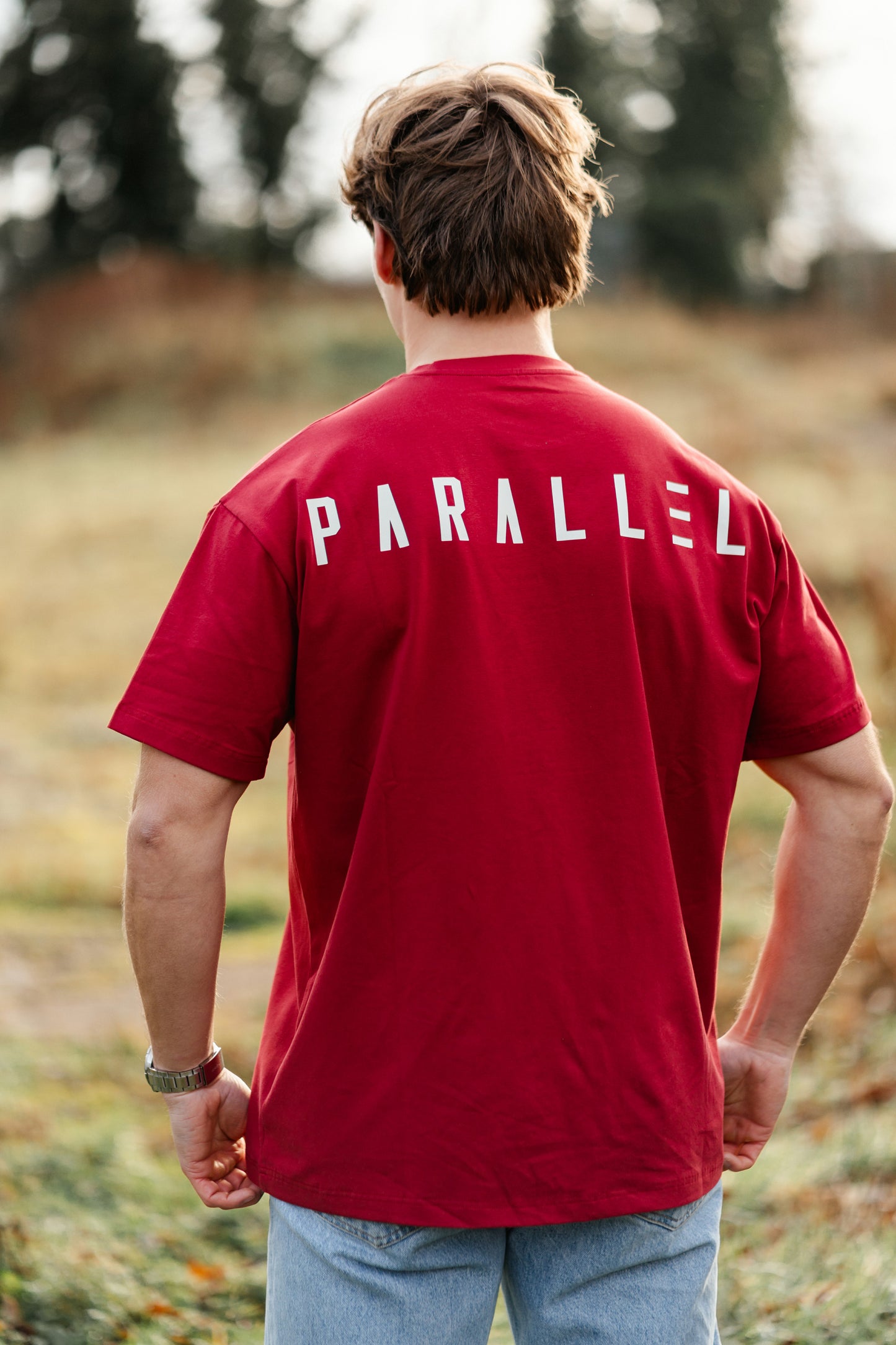 Parallel Club T-Shirt - Red