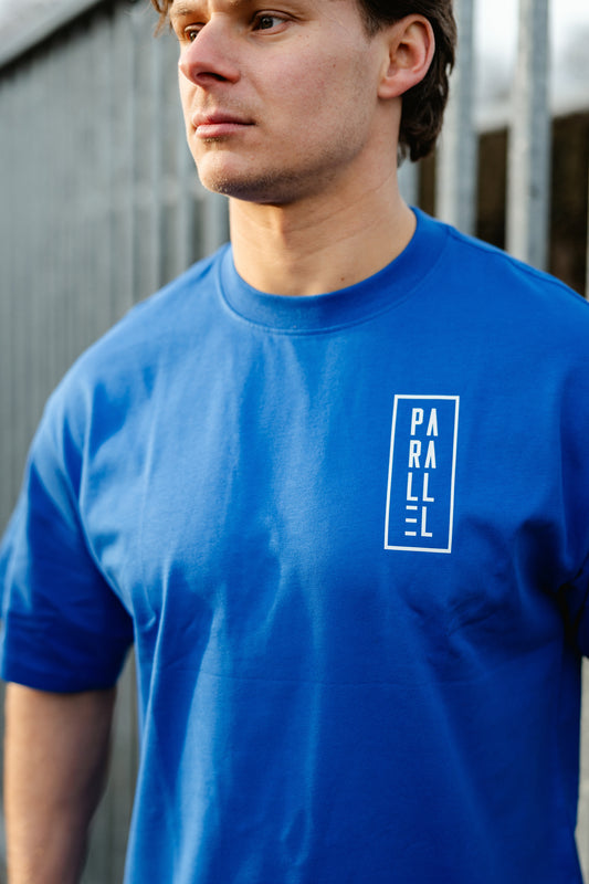 Cobalt Oversized Logo T-shirt