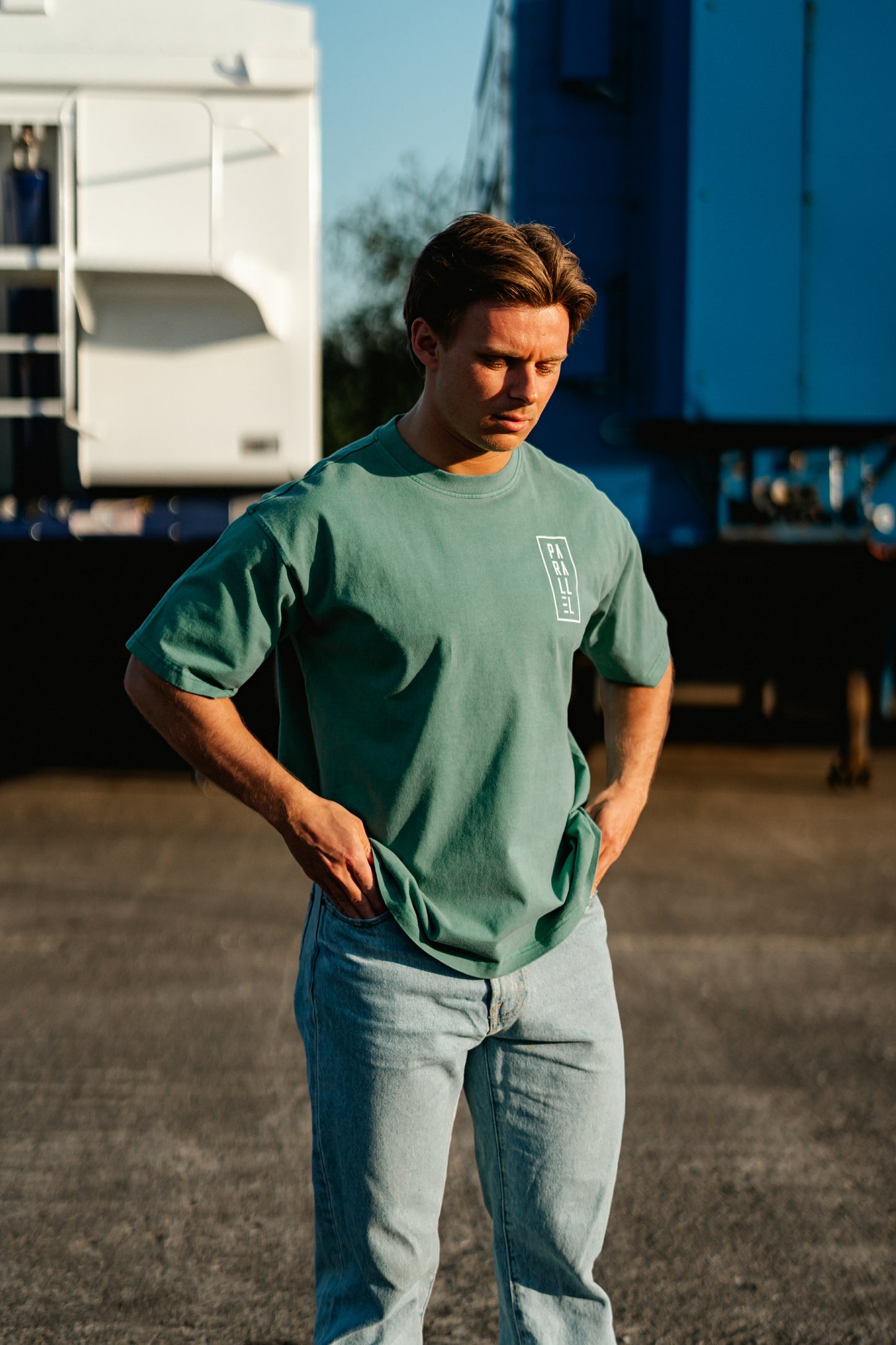 Oversized Acid Wash T-Shirt